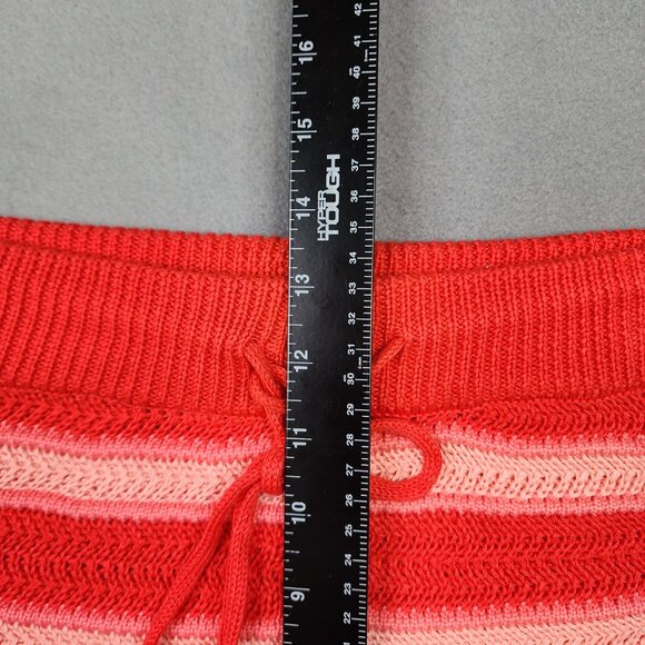 Madden NYC Crochet Shorts Women's Size Medium 7-9 Poppy Red Beach NWT - Picture 8 of 10